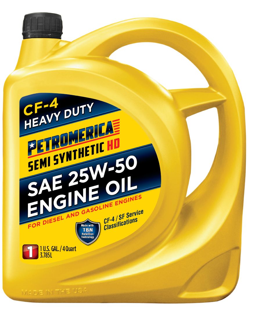 Petromerica HD Syn Blend 25W-50 CF-4 SF 1-Gal 12-16-19_617a82432587a